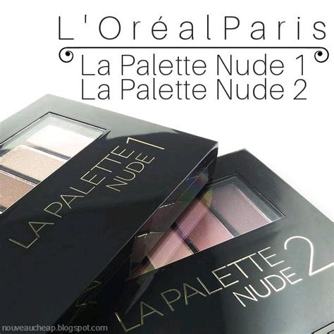 Review Loreal Colour Riche La Palette Nude 1 And La Palette Nude 2