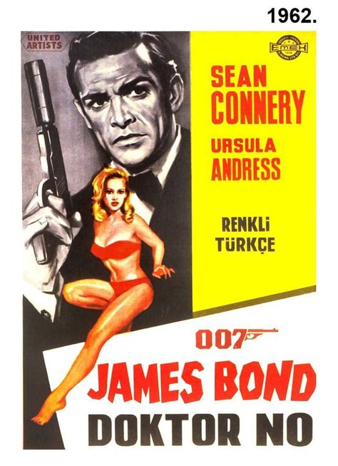 Doctor No Film Poster Ursula Andress James Bond Sean Connery