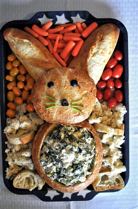 Our Italian Kitchen Easter Bunny Veggie And Dip Platter Easterideas