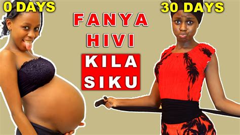 Jinsi Ya Kupunguza Tumbo La Uzazi Kwa Haraka Do This Everyday To Lose Belly Fat Fast Youtube