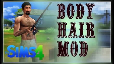 Sims 4 Body Hair Mod Youtube