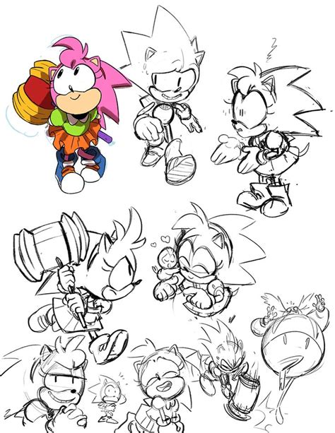 Illustrations And Etc By Tyson Hesse Sonic How To Draw Sonic Sonic Art