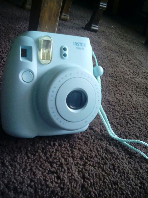 Mint Green Polaroid Camera Camera Polaroid Camera Instax Camera