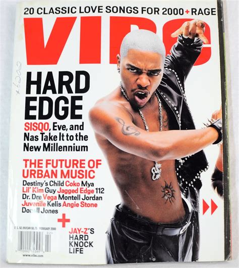 2000 Vibe Magazine Sisqo Cover Love Songs Urban Music Break Dance