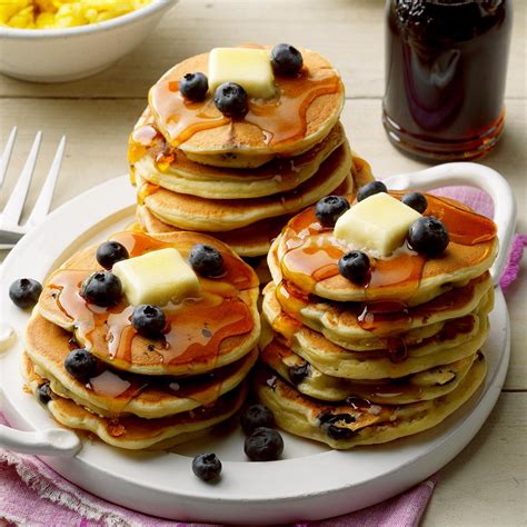 Blueberry Buttermilk Pancakes Recipe Blueberry Pancakes Recipe