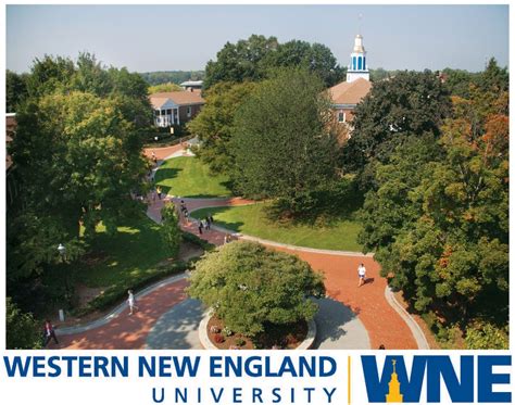 Western New England University Campus Map Map