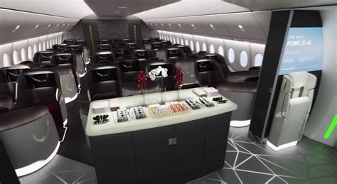 The sky is not the limit. Interior images of the 777X show new level of comfort ...