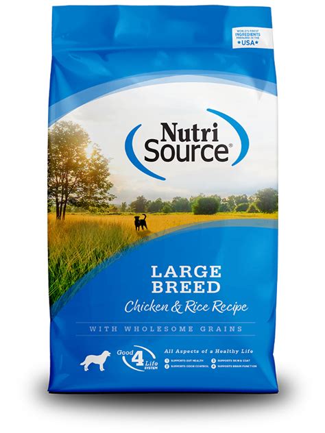 Nutrisource Dry Dog Food Chicken And Rice Large Breed Adult