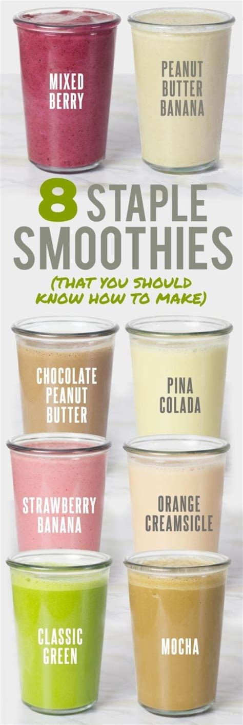 How To Make A Smoothie 27 Simple Smoothie Recipes To Try Wholefully