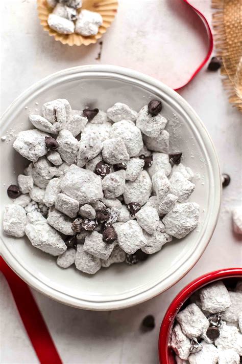 Addicting snack mix that tastes like cupcake batter! Puppy Chow Recipe On Chex Box - Funfetti Chex Mix Together ...