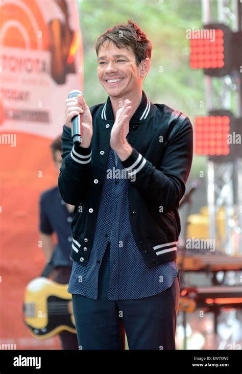 New York Ny Usa 19th June 2015 Nate Ruess On Stage For Nbc Today