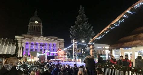 Nottingham Lights Switch On 2017