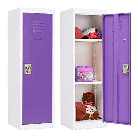 Kids Locker For Bedroom Kids Metal Cabinet Locker 1 Door 48” H X 15” L