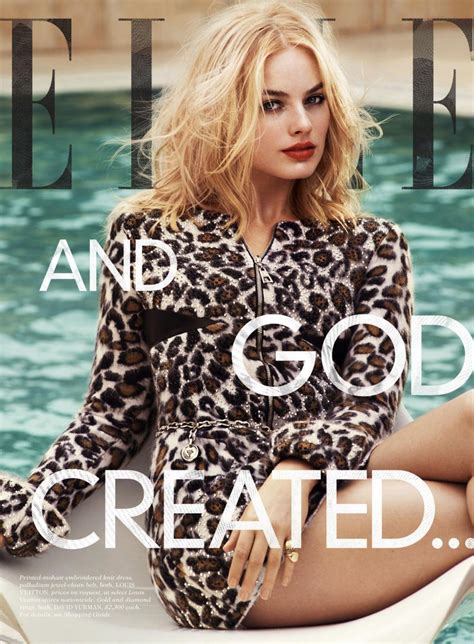 Margot Robbie Elle Magazine August Issue Celebmafia