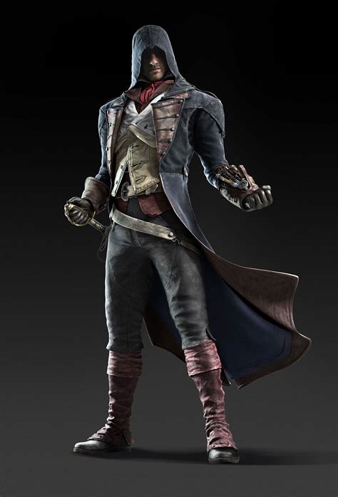 Arno Dorian Dark Bg Art Assassin S Creed Unity Art Gallery