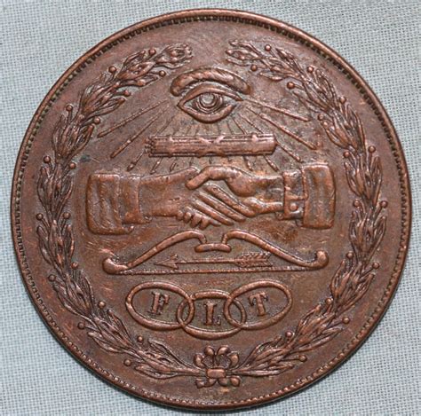 Vintage Flt Odd Fellows Coin Medal Token Fraternal Ebay