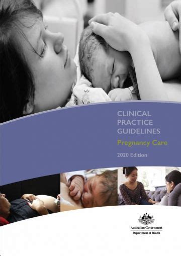 Pregnancy Care Guidelines Australian Government Department Of Health And Aged Care
