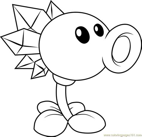 Simple plants vs zombies coloring page to print and color for free. Get This Plants Vs. Zombies Coloring Pages Fun Printables ...