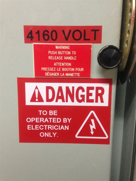 Electrical Safety Signs Vital To Safety At Work
