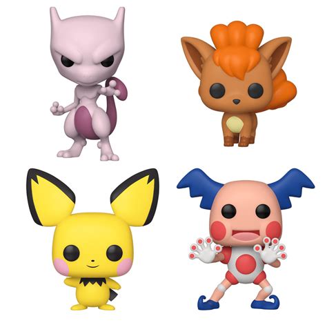 Así Son Las Cuatro Nuevas Figuras Funko Pop De Pokémon Que Saldrán