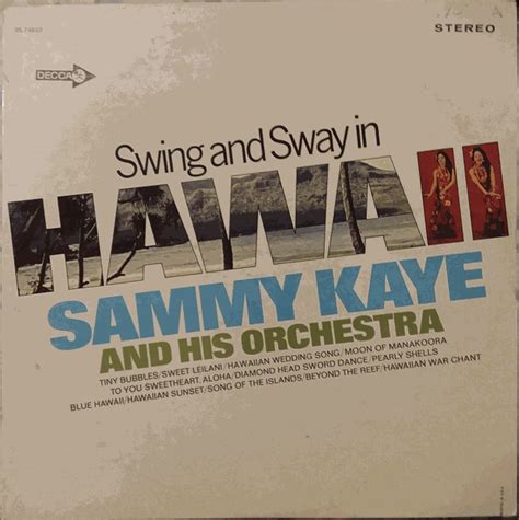Sammy Kaye And His Orchestra Swing And Sway In Hawaii 1967 Vinyl
