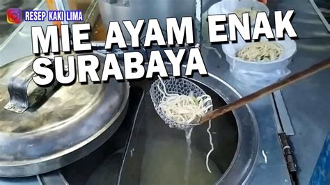 Sup ayam yang hangat juga bisa menenagkan perut setelah seharian berpuasa, lo. cara masak mie ayam enak kuliner surabaya - YouTube