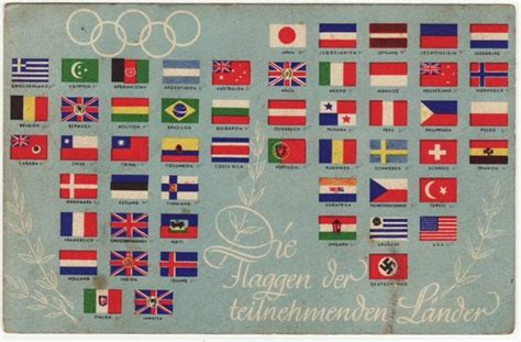 Parade Of Nations At The 1936 Summer Olympics Rpolandballart