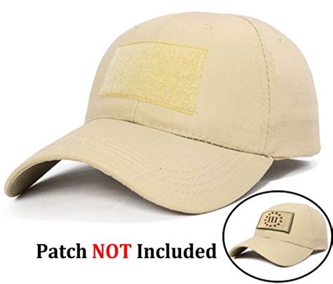 Tan Tactical Cap Operator Baseball Cap Cotton Army Hat Adjustable