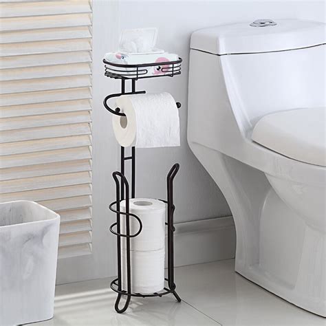 Sunnypoint Freestanding Toilet Paper Holder And Reviews Wayfair
