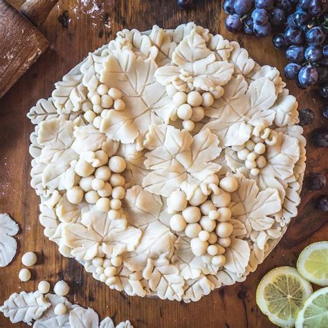 Fancy Pie Crust Pie Crust Art Creative Pie Crust Baking Art Cooking