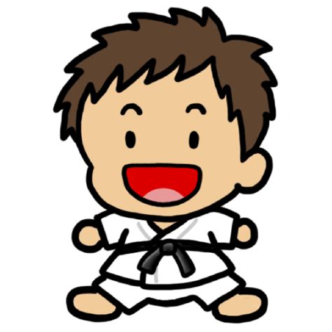 I am well versed in classical languages. Judo Boy Clip Art at Clker.com - vector clip art online ...