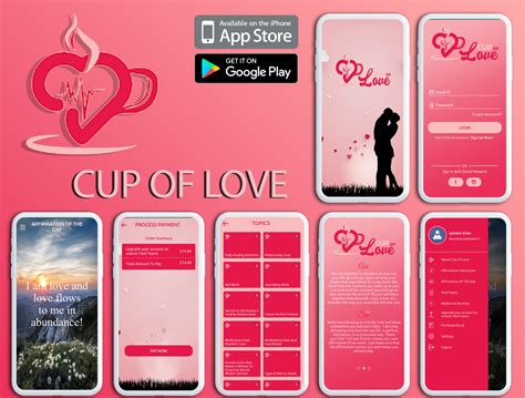 Cup Of Love App Uiux Design By Gulfam Gulfam On Dribbble