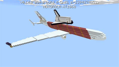 Mapa Esconde Esconde No Avião Boeing 747 Minecraft Pe 0140