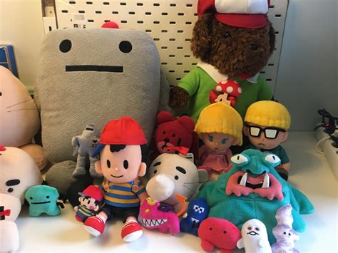 my earthbound plush collection r earthbound