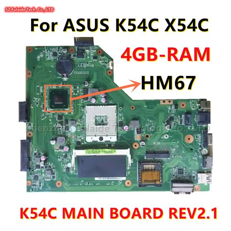 K54c Main Board Rev21 For Asus K54c X54c K54ly K54hr Laptop