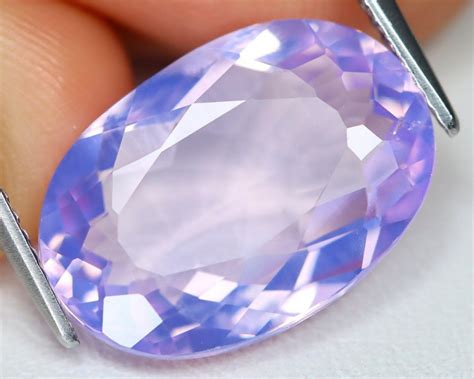 Lavender Amethyst Natural Gemstone 773ct Beautiful For Etsy