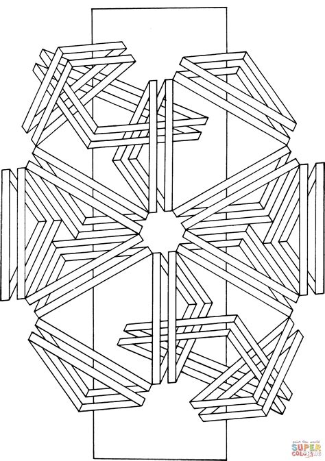 We have hundreds of kids craft ideas, kids worksheets, printable activities for kids and more. Optical Illusion 25 coloring page | Free Printable ...