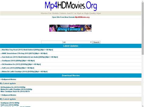 One of the imposing bollywood movies download sites is called tamil mv. MP4 Bollywood Movies, Top 10 Sites to Download Hollywood ...