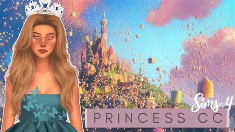 Sims 4 Princess Cc Haul💖👑 Youtube