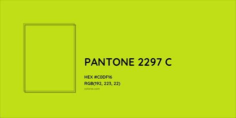 About Pantone 2297 C Color Color Codes Similar Colors And Paints