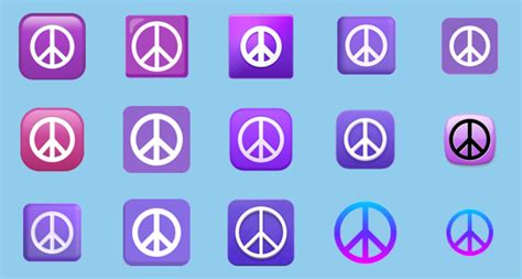 ☮️ Peace Symbol Emoji On Joypixels Animations 10