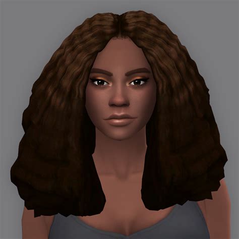 Qicc Muna Hair The Sims 4 Create A Sim Curseforge