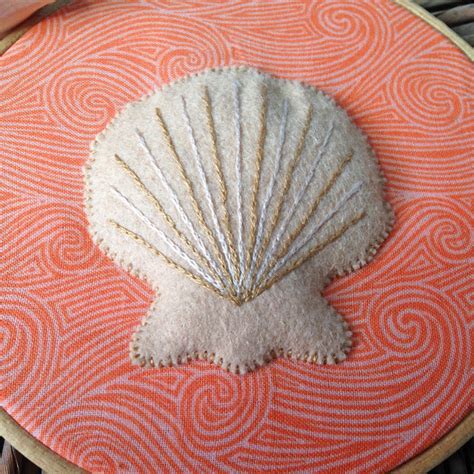 Kbb Crafts And Stitches Seashell Hoop Picture
