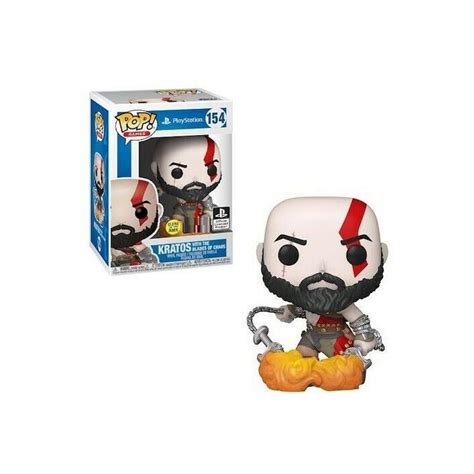 Funko Pop God Of War 154 Kratos With The Blades Of Chaos Game Games