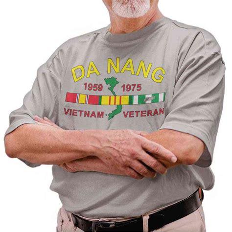 Vietnam Veteran T Shirt With Da Nang Text