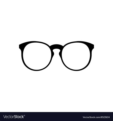 Eyeglasses Icon Simple Royalty Free Vector Image