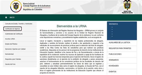 Conoce C Mo Obtener El Certificado De Vigencia Tarjeta Profesional De Abogado