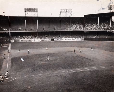 New York Ultimate A Fantastic Aerial View Of Ebbets Field