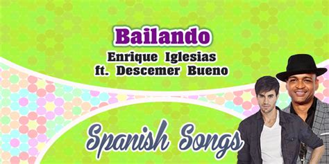 Bailando Enrique Iglesias Ft Descemer Bueno Gente De Zona Spanish