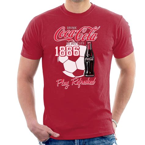 Coca Cola Football Play Refreshed T Shirt 8322 Kitilan